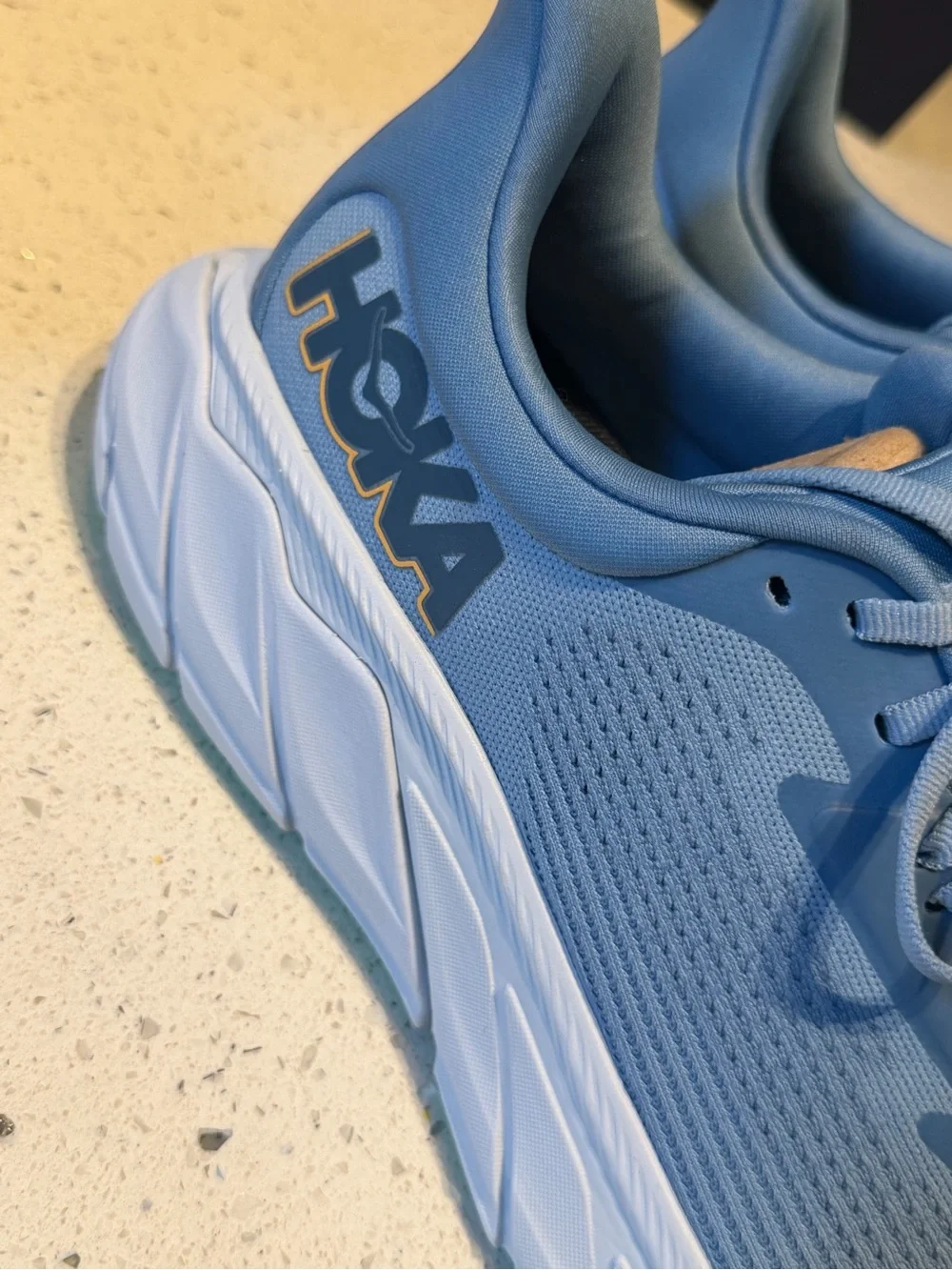 Hoka light blue